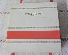 Letang & Remy Paris France Stainless Steel Ashtray  In Box Free Shipping