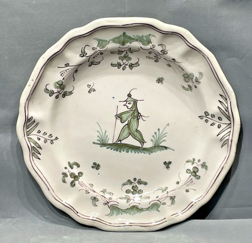 Sud ouest assiette faïence - ,