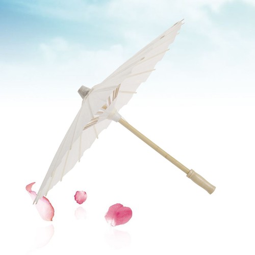 Pcs parapluie blanc parasols - pcs,