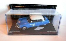 DIE CAST CITROEN DS 21 RALLY MONTE CARLO 1966 - ÉCHELLE 1/43