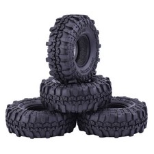 4X AUSTAR AX-4020 1.9" Crawler Tires for 1/10 Traxxas Redcat SCX10 AXIAL  RC Car