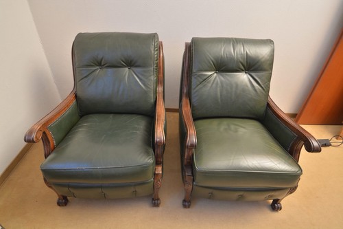 Paire fauteuils style - paire,