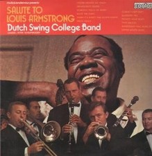 Dutch Swing College Band Hommage À Louis Armstrong LP Vinyle UK Contour 1966