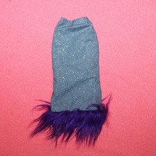 Vintage Mattel Barbie Denim Long Skirt / Barbie Doll Clothes