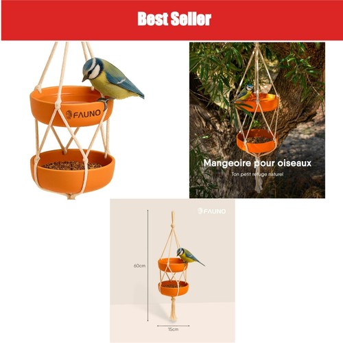 Mangeoire oiseaux suspendue - mangeoire,