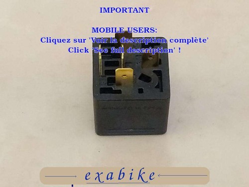 Relais demarreur pour - de,