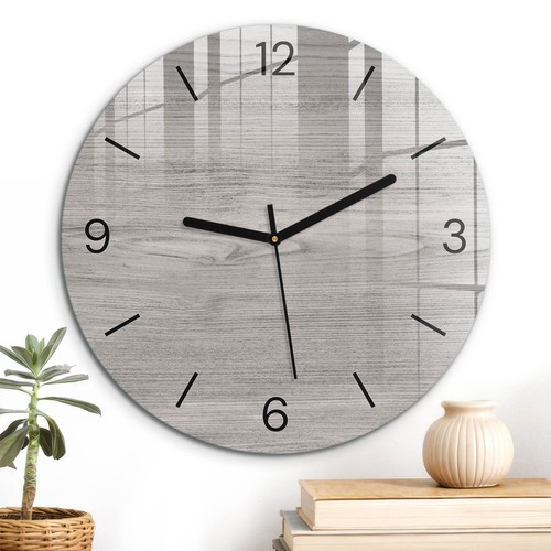 Horloge murale verre - horloge, en