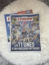 Journal L'equipe psg Les 11