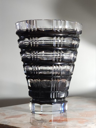 Rare daum vase cristal - daum,