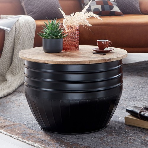 Finebuy table basse bois - table,