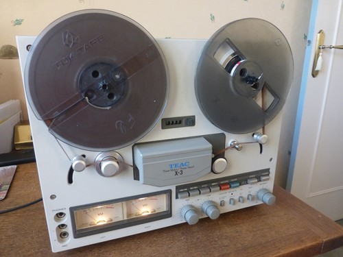 Teac magnetophone bande - x3,
