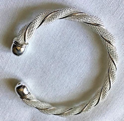 Bracelet jonc argent - 🌟bracelet,