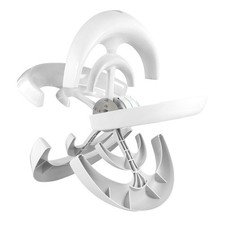 Wind Turbines Kit 100W 5 Blade Wind Power Generator For Boats Charging White