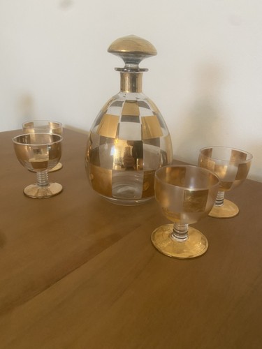 Service liqueur art déco - liqueur,