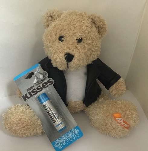 Reese bear plush biker - bear,