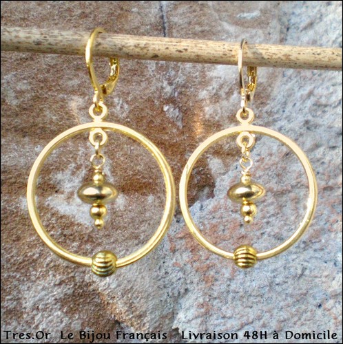Boucles oreille creoles - d'oreille,