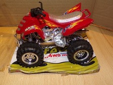 quad rouge friction car 4 x 4