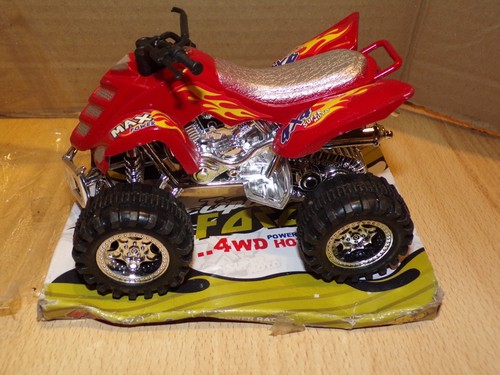 Quad rouge friction car - friction, x