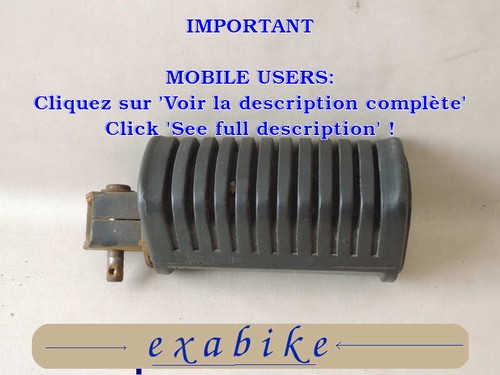 Repose pied arriere droit - droit, pour
