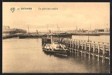 CPA Ostende, Le port des