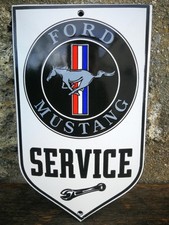 Plaque émaillée FORD MUSTANG