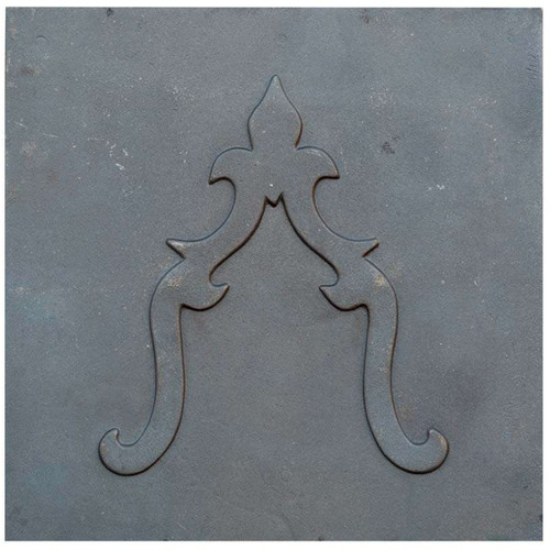 Plaque cheminée fonte - plaque,