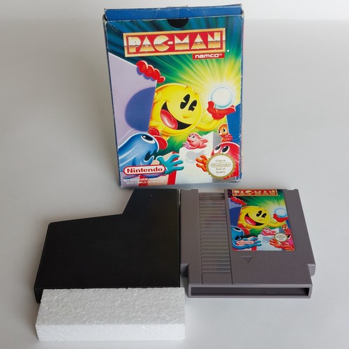 Pac man jeu nintendo nes - nintendo,