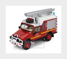 1:43 EDICOLA Umm Alter 4X4 Fire Engine Rhone 1989 Red White Silver G113Z047
