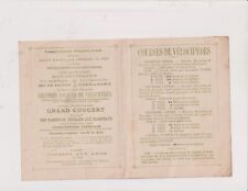 August 1895. Patronal Party. Mareuil-sur-Belle. Courses. Vicycles. Sport. Bike.