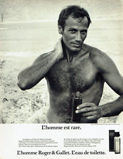 1980 Roger & Gallet Advertising 0323 Advertising Advertisement Homme Is Rare Eau Toilette
