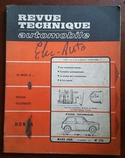 RTA du 3/1969; HONDA N 360 - N