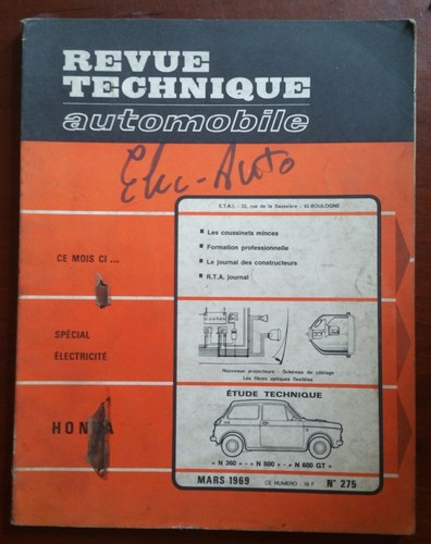 Rta 1969 honda - rta, 3/1969;