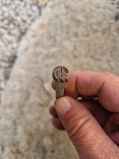 Ancien Fer A Dorer En Bronze