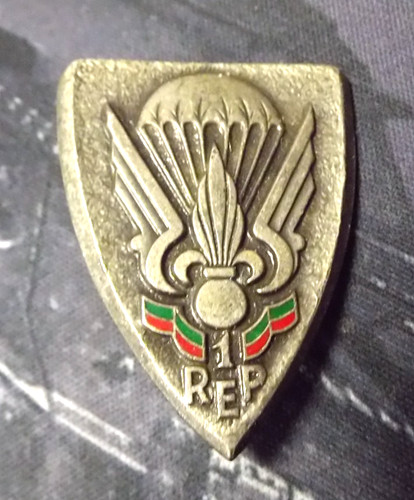 Insigne régiment etranger - insigne, 1°