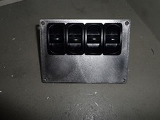 Airride 4 Manual Paddle Valve Switch Stainless Bezel Air Ride 1/4 Hot Rod New