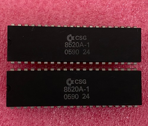 Commodore 8520a 8520pd chip - commodore, 8520a-1/8520pd