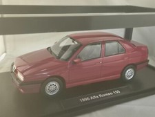 Triple 9 1800380 Alfa Romeo 155 red with black interior 1996 1/18