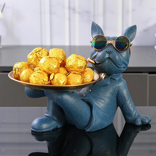 Bouledogue français sculpture - bouledogue,