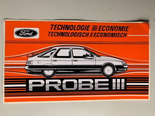 Sticker vintage ford - ford, probe