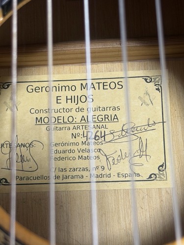 Guitare flamenca geronimo - guitare,
