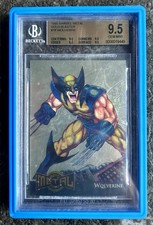 1995 Marvel Metal Gold Blaster #18 Wolverine BGS 9.5 GEM MINT