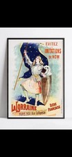 AFFICHE POSTER Lorraine Bière