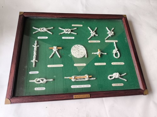 Cadre vitre noeud marin - cadre,