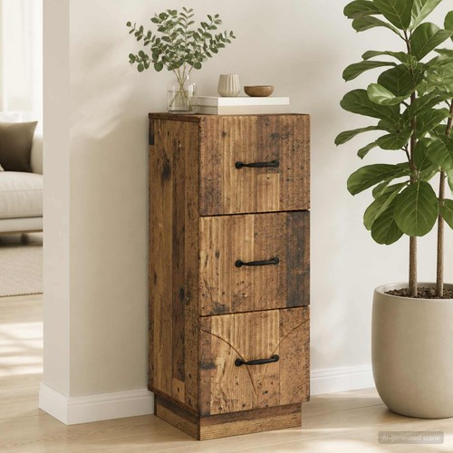 Armoire tiroirs bois - armoire, à