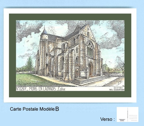 02097 carte postale - b,