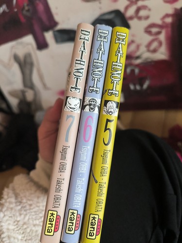 Death note tomes - 5-6-7, neuf