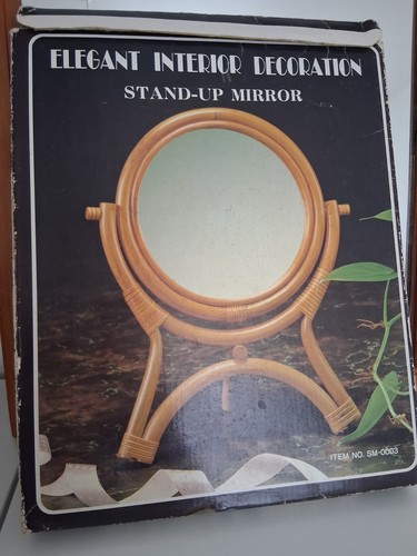 Miroir rotin sur - en,