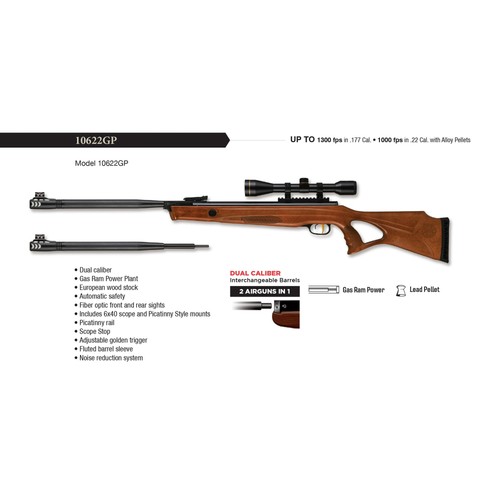 Beeman 10622gp dual caliber - beeman,