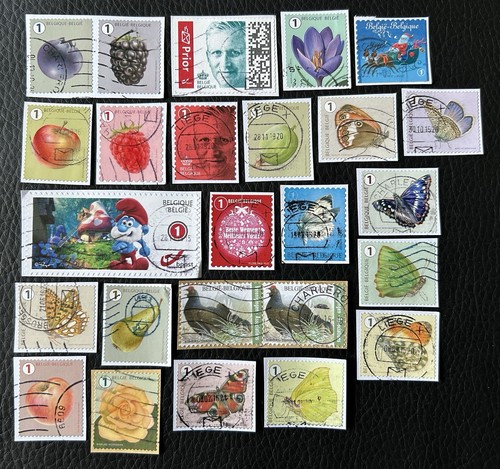 Lot timbres de belgique - timbres,