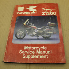 MANUEL ADDITIF REVUE TECHNIQUE ATELIER KAWASAKI Z 1300 VOYAGER 83-84 SUPPLEMENT